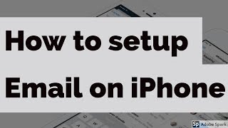 This video demonstrates a step by procedure, for how to setup email on
iphone it's default app . these days is the most convenient fe...