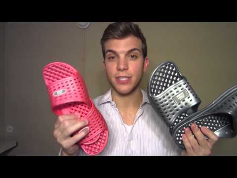 Anti-Slip Women's Shower Sandal (The Original Drainage Hole Sandal)