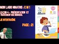 MON LABO MATHS. CM1  JE M'ENTRAÎNE  PAGE 21