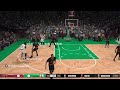 THE BALLERS ACADEMY: NBA NBA2K24 Eastern conference SEMIS CELTICS VS CAVALIERS GAME 1