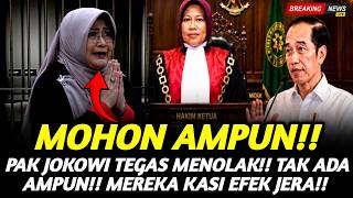 TERANCAM PENJARA! TIFA MAU NANGIS MOHON AMPUN HENTIKAN SIDANG KASUS IJAZAH JOKOWI?! JOKOWI MENOLAK!!