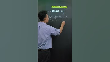 Changing Repeating Decimal to Fraction
