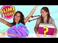 DESAFIO COLORINDO SLIME COM 3 CORES !!! CAIXA MISTERIOSA (3 MAKER SLIME CHALLENGE) | Bela Bagunça