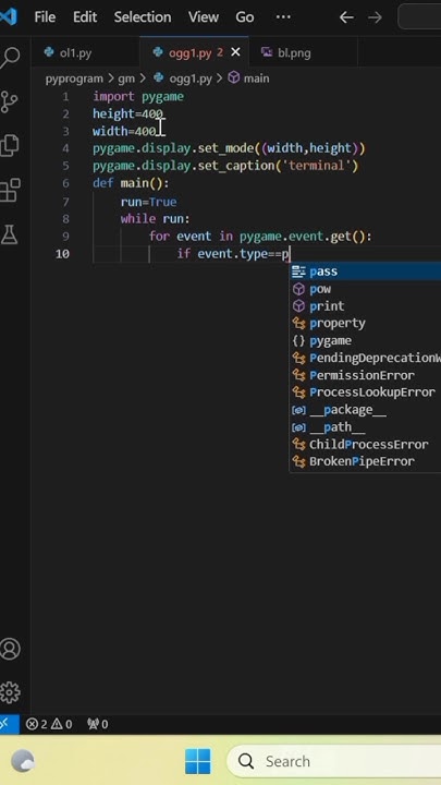 Creating a new window in PYTHON - YouTube