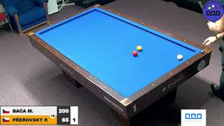 Czech League Balkline 522 D2 4Th Round Miroslav Bača V Petr Přerovský