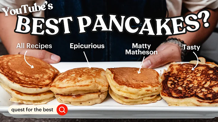 Who Makes Youtube’s Best AMERICAN STYLE PANCAKE? (@buzzfeedtasty @mattymatheson @epicurious)