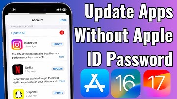 How To Update Apps Without Apple ID Password | Update Apps Without Old Apple ID iOS 16/17