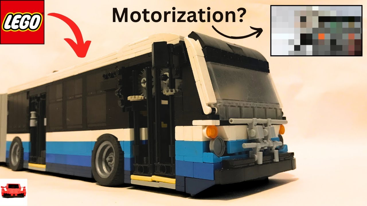 LEGO Accordion Bus | With Motorization | Working doors???