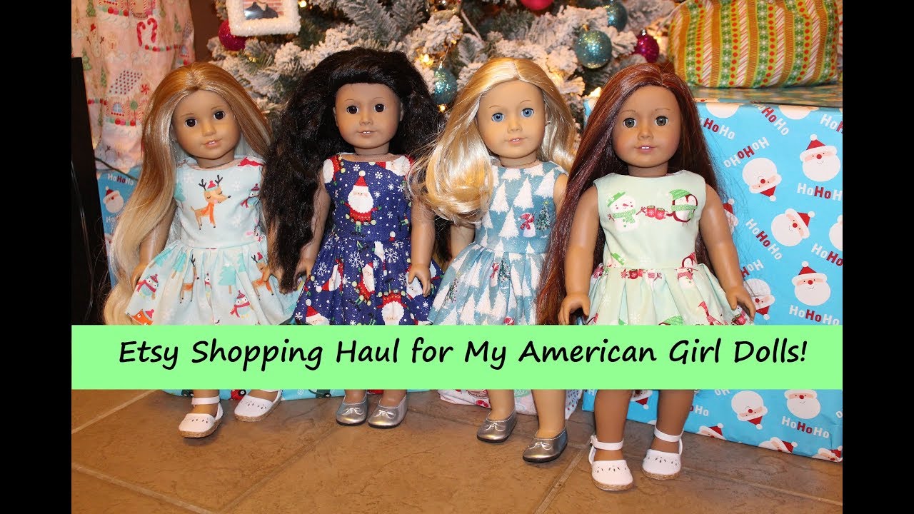 American Girl Doll Etsy Haul! - YouTube