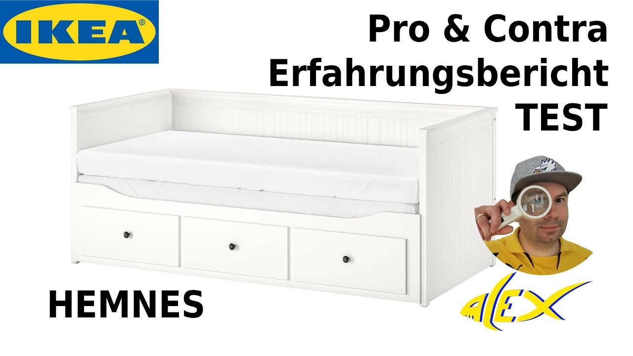 Ikea Hemnes Bett Unboxing Und Schritt Fur Schritt Anleitung Emma One Matratze Unboxing Fazit Youtube