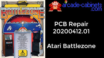 PCB Repair 20200412.01 - Atari Battlezone