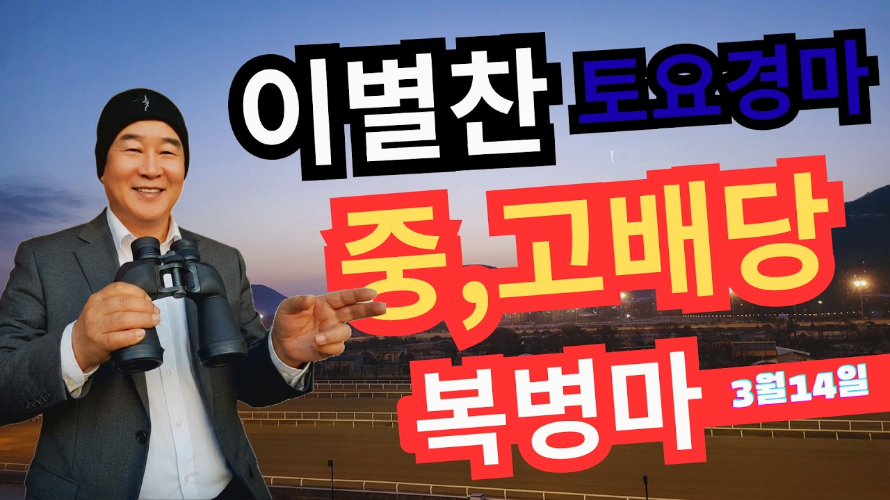 [3월 14일] 토요경마 🏇 경주별 복병마 정밀 분석! 새벽조교우수마  배당마 🔥 #금요경마 #복병마 #경마예상 #새벽조교
