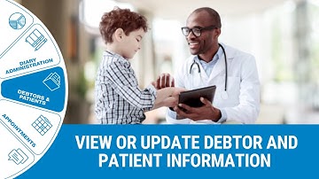 GoodX Web App - View or Update Debtor and Patient Information