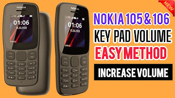 How To Increase Call Volume In Nokia Keypad Phone- Nokia Mobile me call Volume kaise badhaye