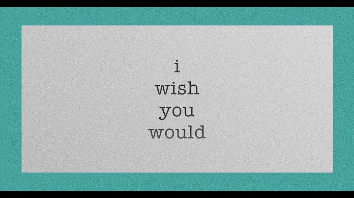 Beth Thornton - I Wish You Would