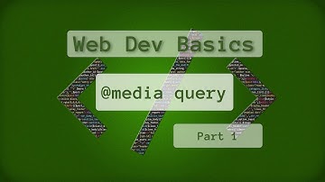 Web Dev Basics - @media query - part 1