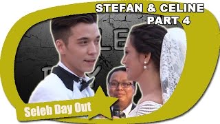 7 KEUNIKAN DI PERNIKAHAN CELINE & STEFAN : STEFAN DEG - DEGAN CIUM CELINE