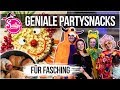 Party snacks  das perfekte buffet  karneval  sallys welt