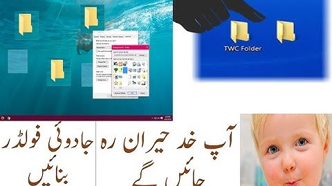 How to Make Hidden Files and Folders on Windows 7 - Very Amazing Trick