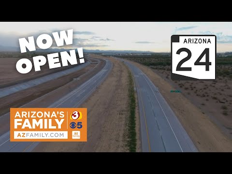 ADOT opens new highway section of SR 24 in Mesa / Queen Creek area