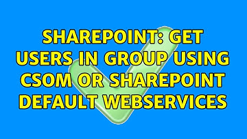 Sharepoint: Get users in group using CSOM or SharePoint default webservices