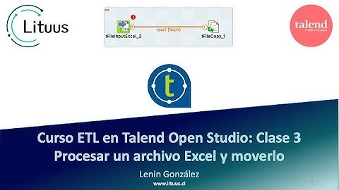 ¿Cómo procesar Excels con Talend Open Studio? tFileInputExcel y tFileCopy