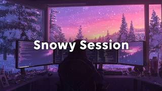 Celebrity Snowy Coding Session 👨💻❄️ Chillstep Mix for Productivity Boost | Winter Focus Series Wealth