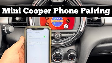 How To Pair Phone With 2020 Mini Cooper S Bluetooth - Sync iPhone Connect Samsung Pairing
