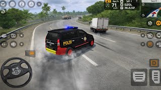 Avanza Korps Brimob Gameplay | Bus Simulator Indonesia Mod Driving Android Game | Driveon Gamerz screenshot 4