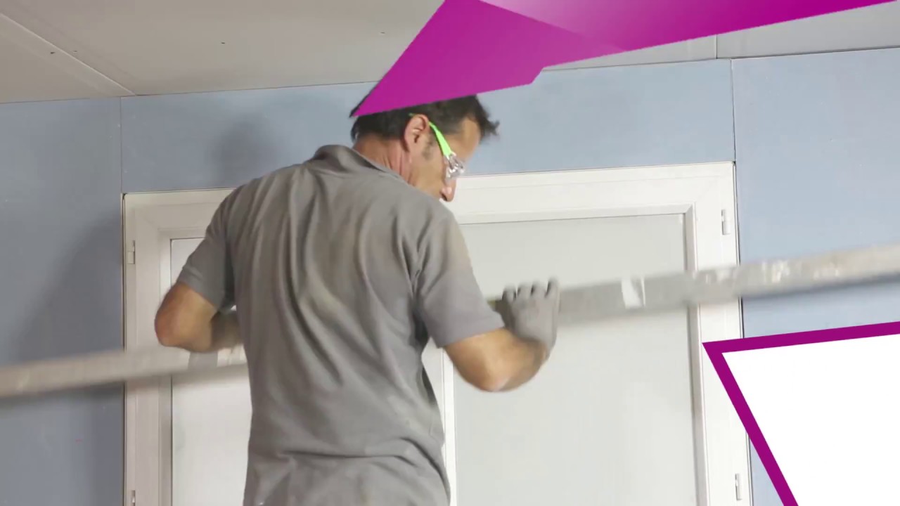 Film de formation à la pose d'un doublage collé SINIAT