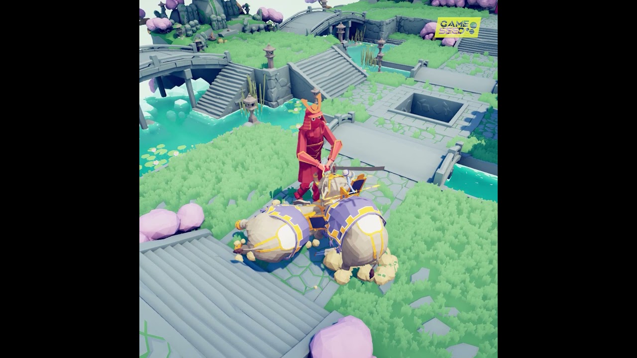 Samurai Giant vs Sacred Elephant