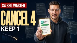 5 AI Tools, 1 Used. Cancel the Other 4 This Friday