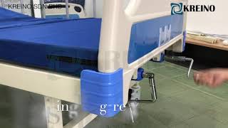 [KREINO] Manual 2 Function Hospital Bed