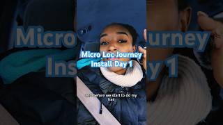 Micro Loc Journey | W Extentions  #hair #microlocs #microlocjourney #locextensions #sisterlocs