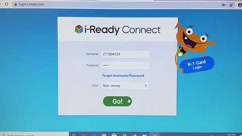 How to login for the i-Ready Assessment