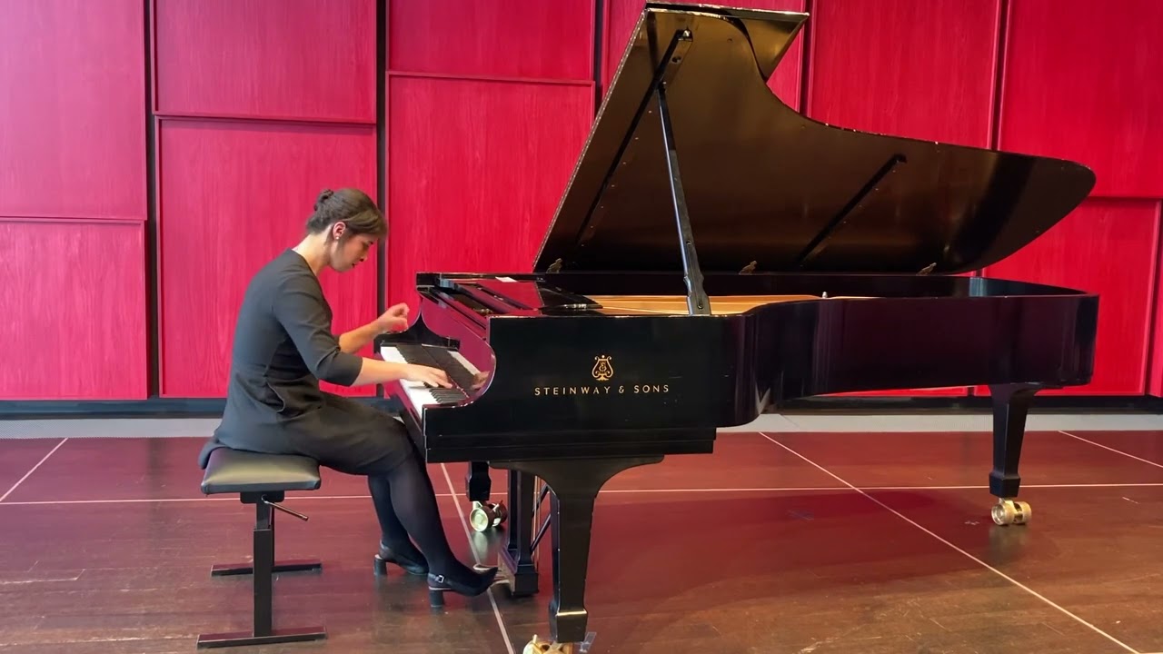 Concert etude op. 40, no. 1 - Nikolai Kapustin. Ghadeer Abaido (piano)