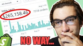 $265,158.46 IN ONE MONTH DROPSHIPPING (Scam Exposed)
