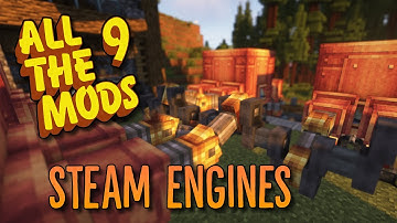 Minecraft All The Mods 9 - #13 CREATE Overstressed SOLVED with STEAM ENGINES!
