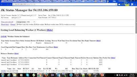 Apache Tomcat Clustering
