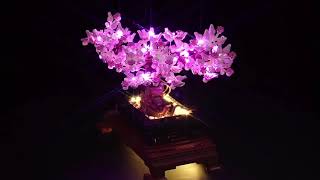 LED Lighting Kit for LEGO® Icons Bonsai Tree (10281) – Pink Cherry Blossom Version screenshot 4