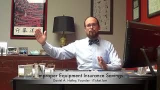 NC Insurance Savings of an Improper Equipment Reduction