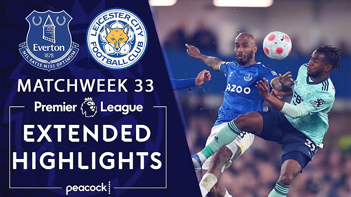 Everton v. Leicester City | PREMIER LEAGUE HIGHLIGHTS | 4/20/2022 | NBC Sports