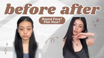 Top Makeup Artist Reveals Best Techniques for Round Face and Flat Nose ! Douyin Makeup Tutorial
