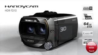 【動作確認ＯＫ】3Dカメラ　SONY　Handycam　HDR-TD10 Sony 3D HDR-TD10 Camcorder & 3D Bloggie Overview HD - YouTube