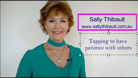 Tapping to Create a Calm, Joyfilled Christmas - Day 3 Tapping for Patience