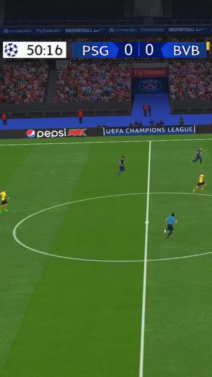 ?⚽Paris Saint Germain 0-1 Borussia Dortmund Champions League
