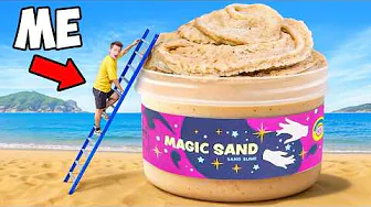 LAST TO LEAVE WORLD'S LARGEST SAND SLIME!