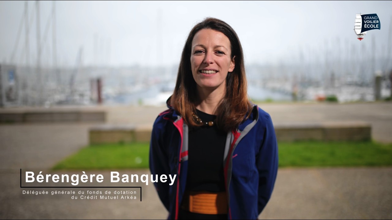 ⁣Bérengère Banquey - Partenaire du Grand Voilier-École