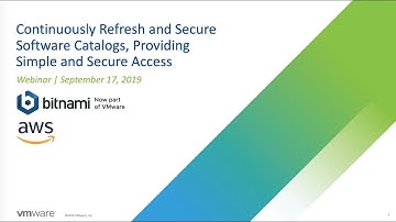 Continuously Refresh your IT Self Service Catalogs with Bitnami and AWS