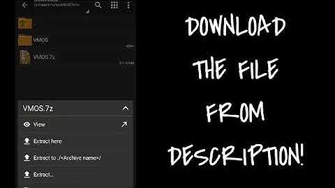 How to download custom rom with zip file no root no pc